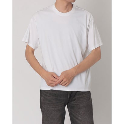 ボックスシルエット クロップド Tシャツ （Whites）｜詳細画像