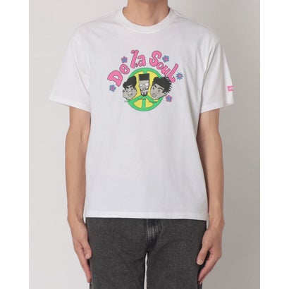 LEVI’S x DE LA SOUL FRONT BACK Tシャツ WHITE （Whites）｜詳細画像
