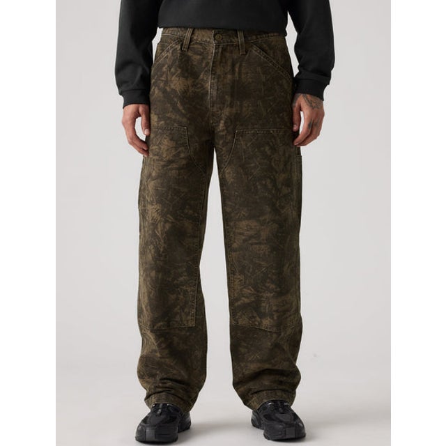 WORKWEAR 568(TM) ルーズストレートダブルニーパンツ オリーブ （Greens）