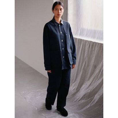 PREMIUM BLACK BAGGY DENIM SLACKS （Blacks）｜詳細画像