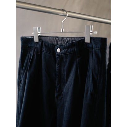 PREMIUM BLACK BAGGY DENIM SLACKS （Blacks）｜詳細画像
