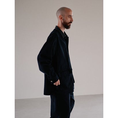 リーバイス LEVI'S PREMIUM BLACK LEATHER WORK DENIM JACKET （Blacks）｜詳細画像