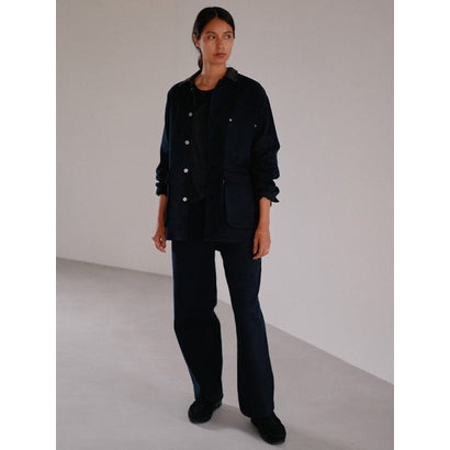 リーバイス LEVI'S PREMIUM BLACK LEATHER WORK DENIM JACKET （Blacks）｜詳細画像