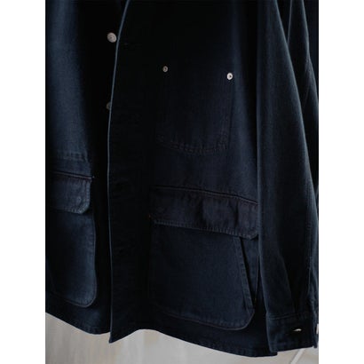 リーバイス LEVI'S PREMIUM BLACK LEATHER WORK DENIM JACKET （Blacks）｜詳細画像