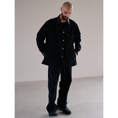 リーバイス LEVI'S PREMIUM BLACK LEATHER WORK DENIM JACKET （Blacks）｜詳細画像