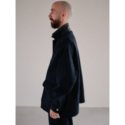 リーバイス LEVI'S PREMIUM BLACK LEATHER WORK DENIM JACKET （Blacks）｜詳細画像