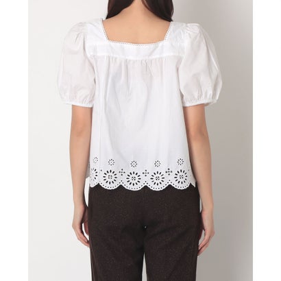 DARLING SS CUTWORK BLOUSE BRIGHT WHITE （Whites）｜詳細画像