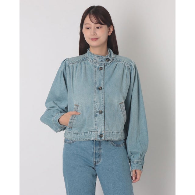 パーカー プリティ ショートコート （Medium Indigo - Worn In）