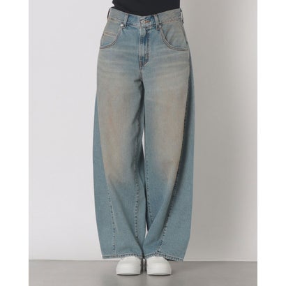 SUPER BAGGY バレルジーンズ ミディアムインディゴ （Medium Indigo - Worn In）｜詳細画像