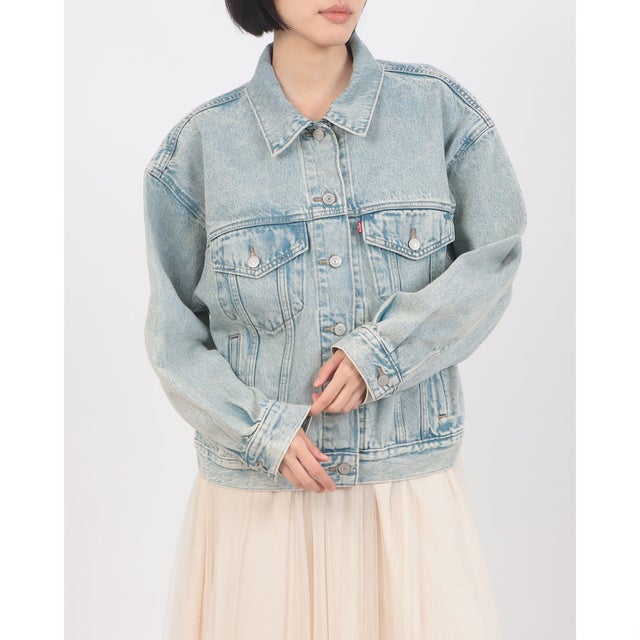 90S トラッカージャケット （Light Indigo - Worn In）