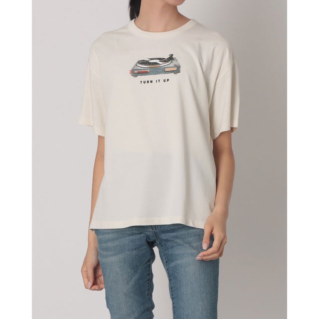 グラフィックヴィンテージTシャツ （Neutrals）