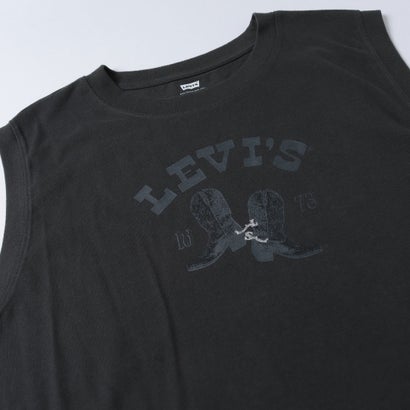 リーバイス LEVI'S グラフィック ボックスシルエット タンクトップ （Blacks）｜詳細画像