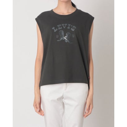 リーバイス LEVI'S グラフィック ボックスシルエット タンクトップ （Blacks）｜詳細画像