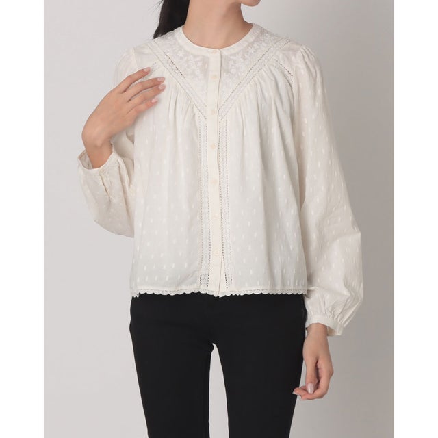 クレオ ロングスリーブブラウス （Whites）