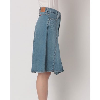 リーバイス LEVI'S テンセル ゴデットフレアスカート ミディアムインディゴ （Medium Indigo - Worn In）｜詳細画像