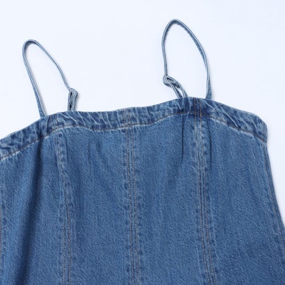 リーバイス LEVI'S デニム ゴデット ドレス （Medium Indigo - Worn In）｜詳細画像