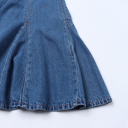 リーバイス LEVI'S デニム ゴデット ドレス （Medium Indigo - Worn In）｜詳細画像