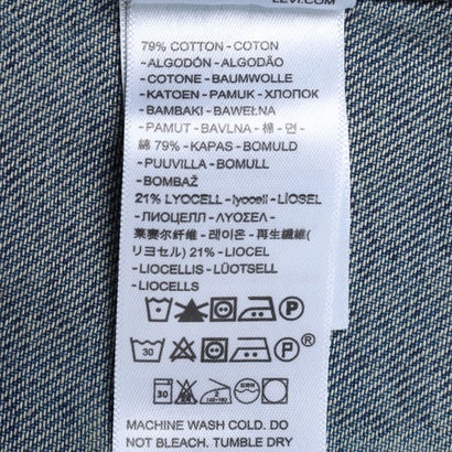 リーバイス LEVI'S SOFT GRUNGE TYPE Ⅱ BALLOON SLEEVES （Dark Indigo - Flat Finish）｜詳細画像