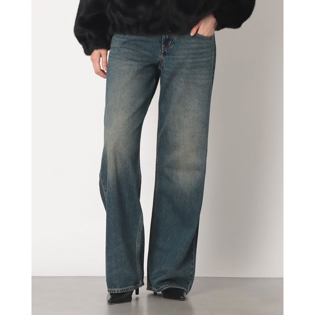 SOFT GRUNGE LOW LOOSE （Dark Indigo - Flat Finish）