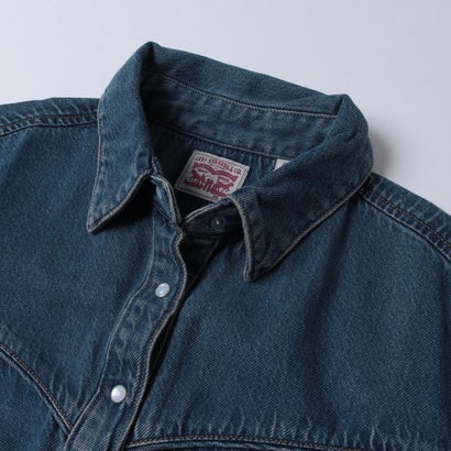 リーバイス LEVI'S ローガン ショートスリーブ デニムシャツ （Dark Indigo - Worn In）｜詳細画像