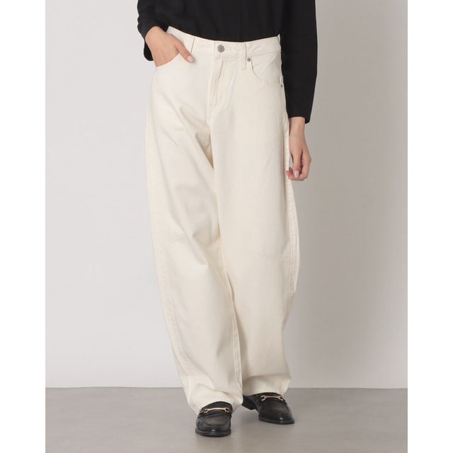 BAGGY DAD バレルジーンズ ホワイト （Whites）