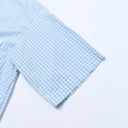 リーバイス LEVI'S ノベルティ ハーリー ショートスリーブ クロップドシャツ （Blues）｜詳細画像