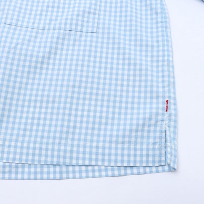 リーバイス LEVI'S ノベルティ ハーリー ショートスリーブ クロップドシャツ （Blues）｜詳細画像