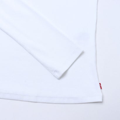 エッセンシャル スクエアネック ロングスリーブ Tシャツ （Whites）｜詳細画像