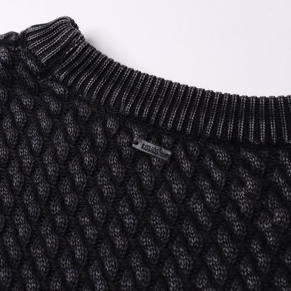 リーバイス LEVI'S LEILAH ケーブルクルーネックセーター （Blacks）｜詳細画像