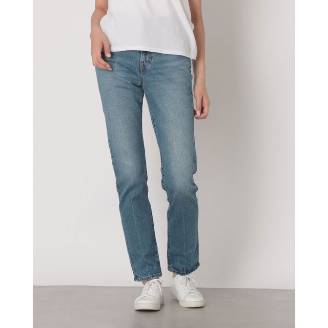 WEDGIE スリムジーンズ ミディアムインディゴ （Medium Indigo - Worn In）