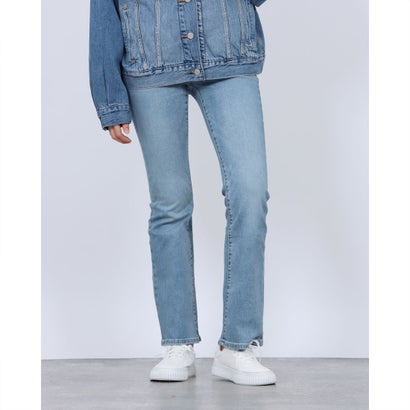 リーバイス LEVI'S 725 ハイライズ ブーツカット ライトインディゴ （Light Indigo - Worn In）｜詳細画像