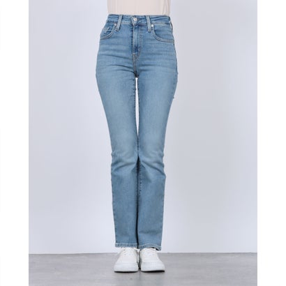 リーバイス LEVI'S 725 ハイライズ ブーツカット ライトインディゴ （Light Indigo - Worn In）｜詳細画像