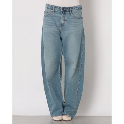 BAGGY DAD バレルジーンズ （Medium Indigo - Worn In）｜詳細画像