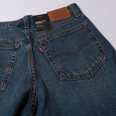 BAGGY DAD バレルジーンズ ダークインディゴ （Dark Indigo - Worn In）｜詳細画像