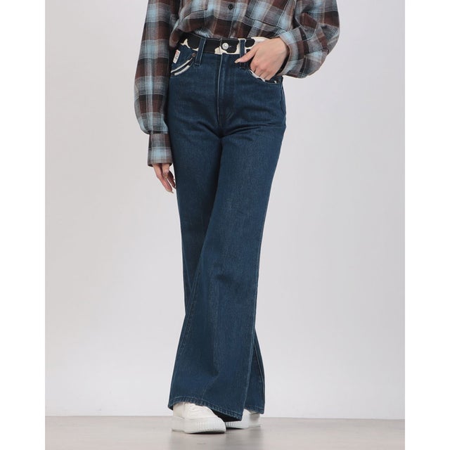 LEVI’S(R) x TOY STORY RIBCAGE BELLS ジーンズ （Dark Indigo - Flat Finish）