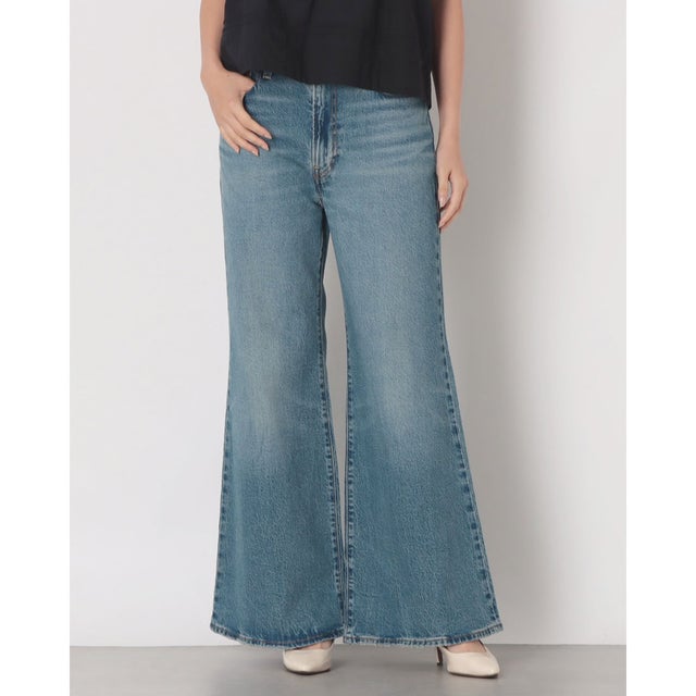 RIBCAGE ジーンズ BELLS ミディアムインディゴ （Medium Indigo - Worn In）