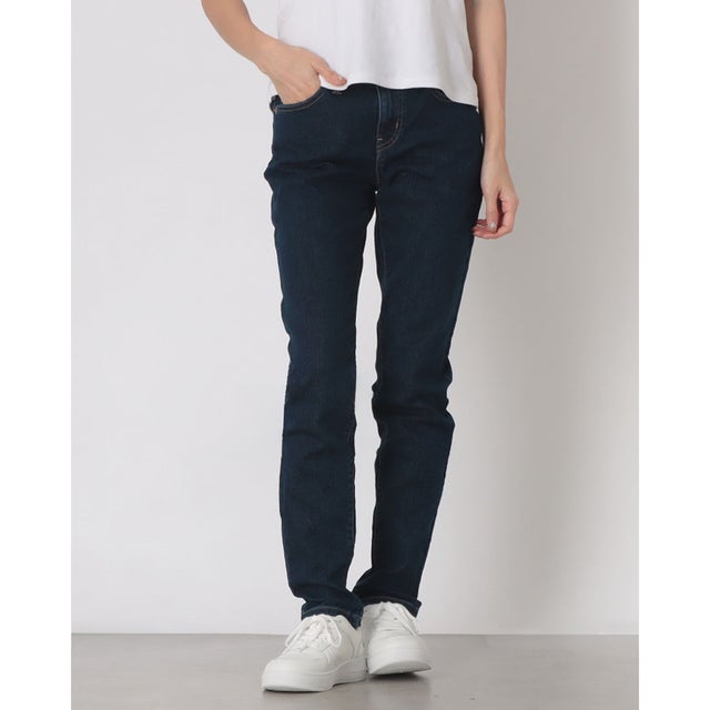 MID RISE ボーイフレンドジーンズ ダークインディゴ （Dark Indigo - Flat Finish）
