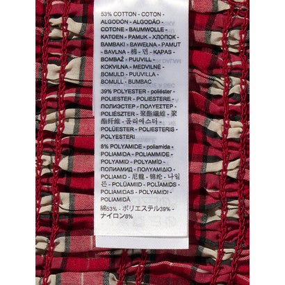 リーバイス LEVI'S ヘザー ギャザー 長袖ブラウス （Reds）｜詳細画像