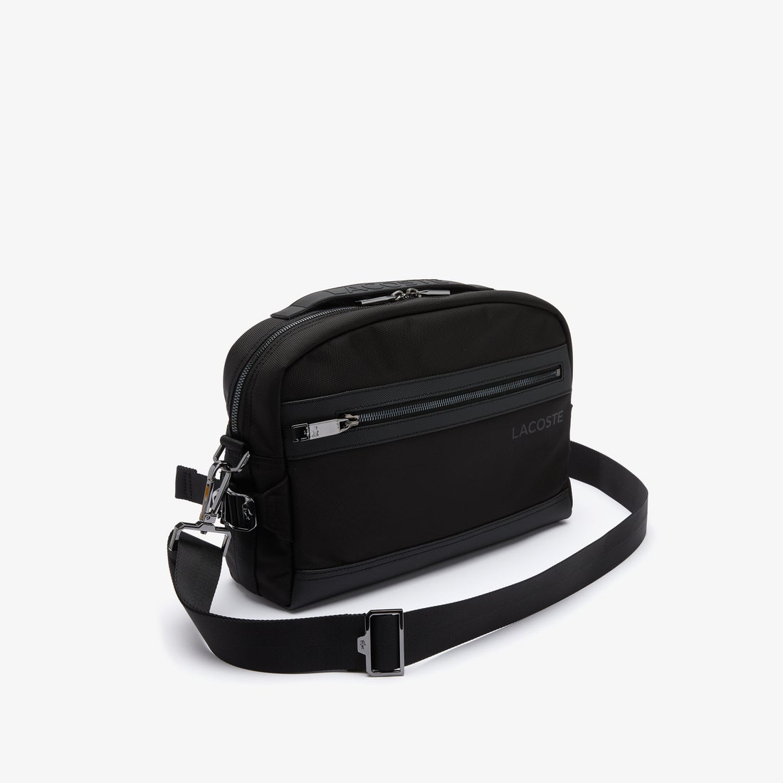 ラコステ LACOSTE エル オン ザ ゴー ショルダーバッグ （ブラック 