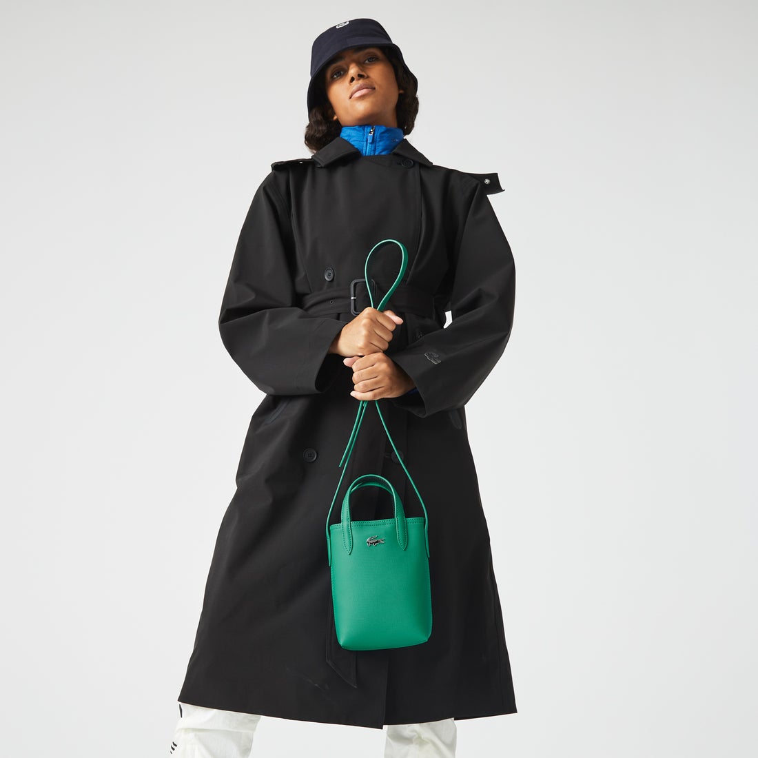 ラコステ LACOSTE アンナ プチピケリバーシブルショルダー2WAYバッグ 