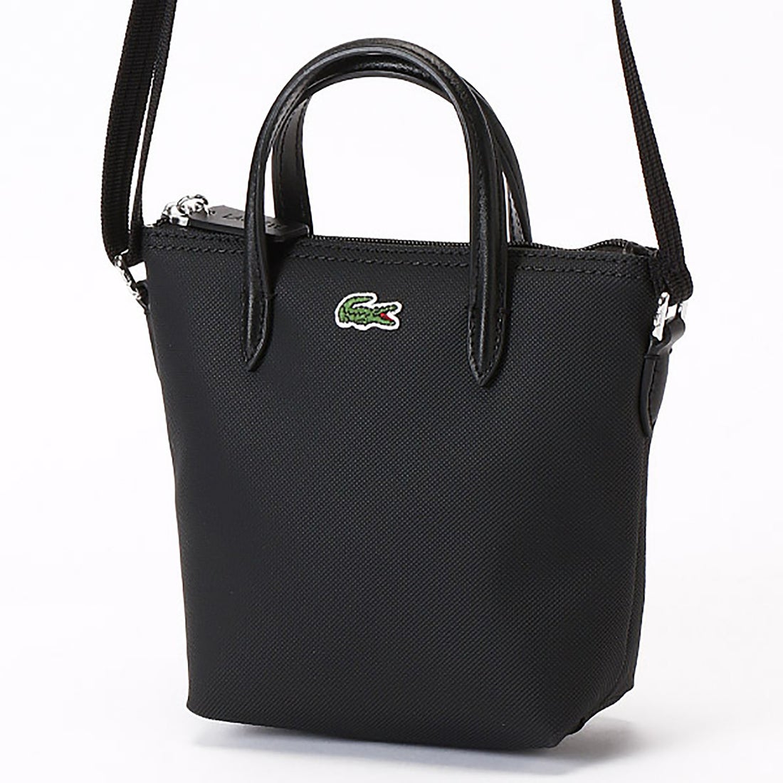ラコステ LACOSTE 『L.12.12』CONCEPT 2WAYミニトート （ブラック 