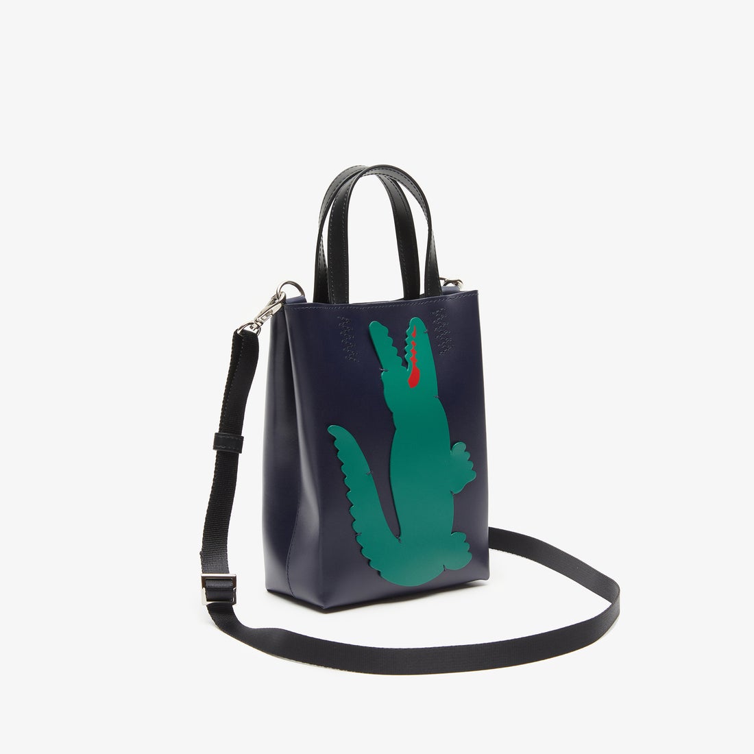 ラコステ LACOSTE MINI CROCO レザーワンマイルショルダーポーチ 