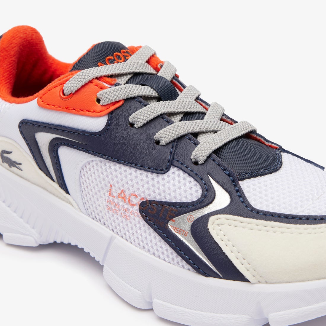 ラコステ LACOSTE キッズ L003 NEO 223 1 SUC （ホワイト×ブルー 