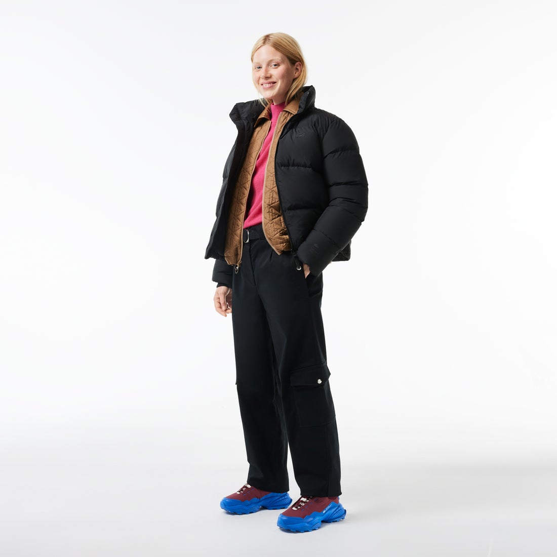 ラコステ LACOSTE レディース L-GUARD BRKR CT 2231 SFA （ネイビー 