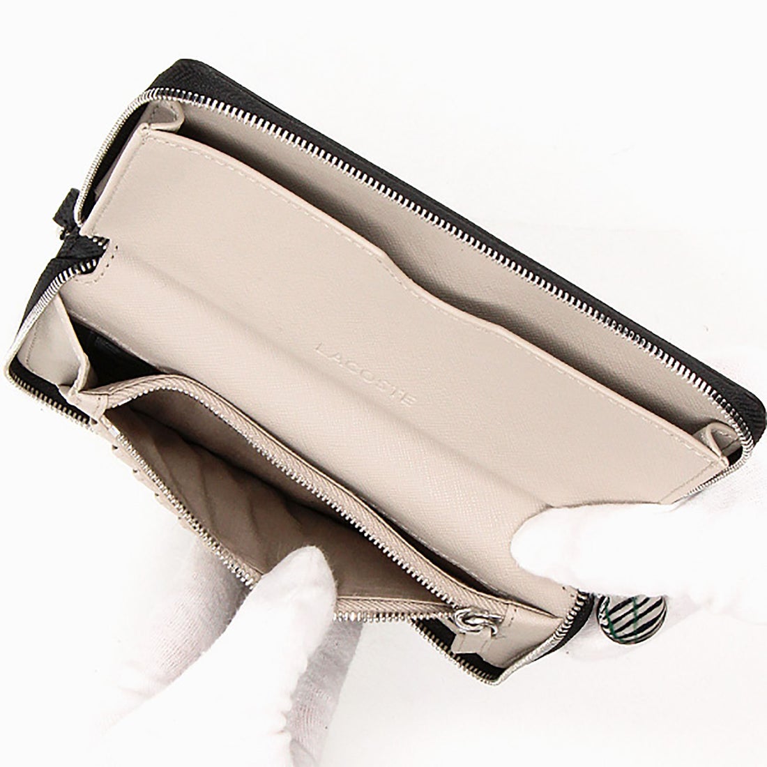 ラコステ LACOSTE DAILY CLASSICスマフォポケット付きビッグウォレット 