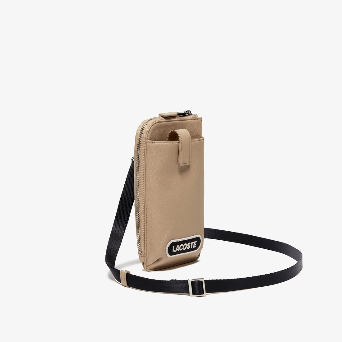 ラコステ LACOSTE クイーポ マルチスマホポーチ （ベージュ 
