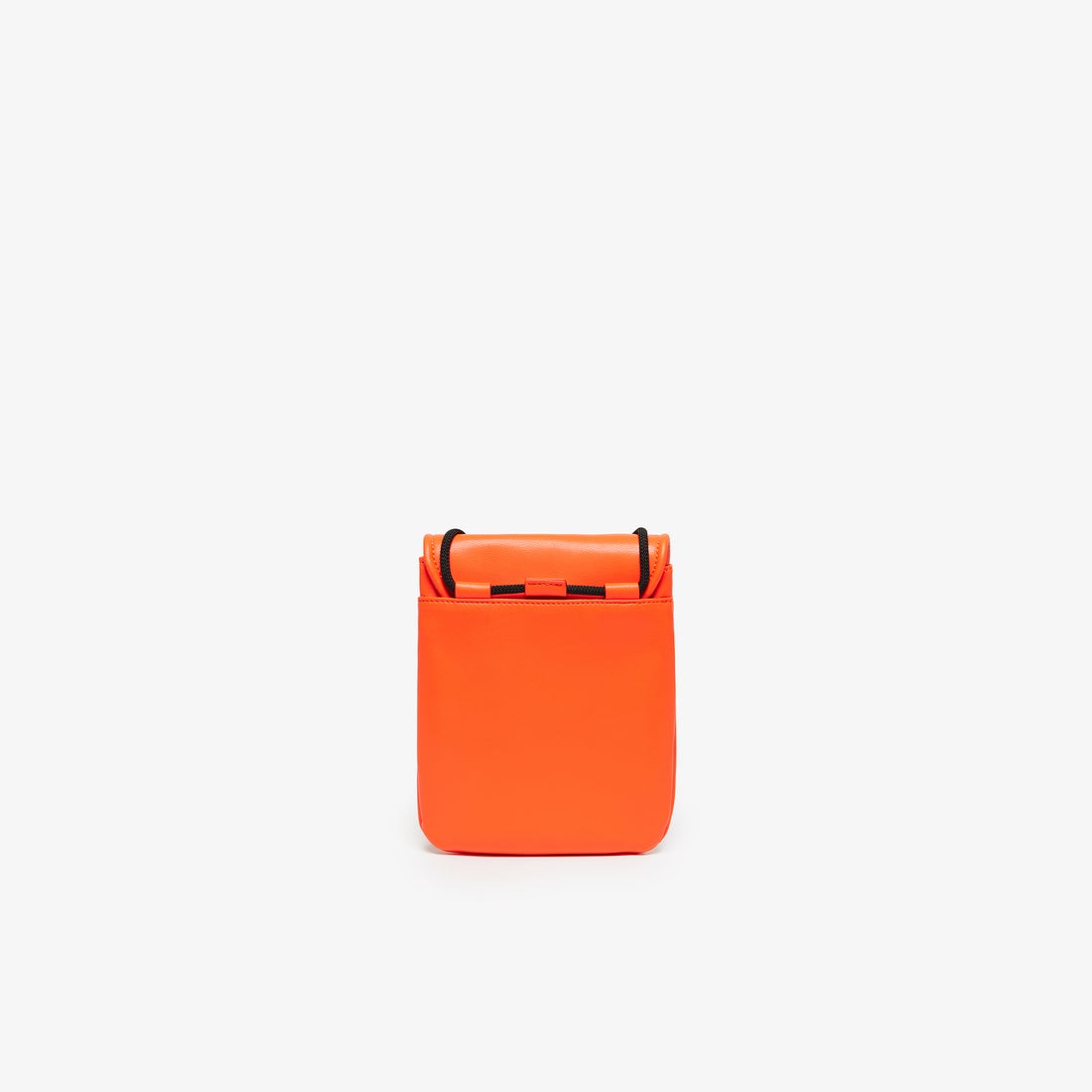 ラコステ LACOSTE ブランドネームロゴスマホポーチ （オレンジ 
