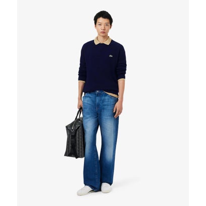 ラコステ LACOSTE エッセンシャルウールニットセーター （オリーブ）｜詳細画像