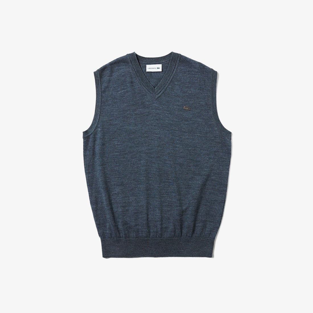 ラコステ LACOSTE ウォッシャブル メリノウール Vネック ニット ベスト 