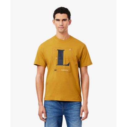 ビッグLグラフィックTシャツ （イエロー）｜詳細画像